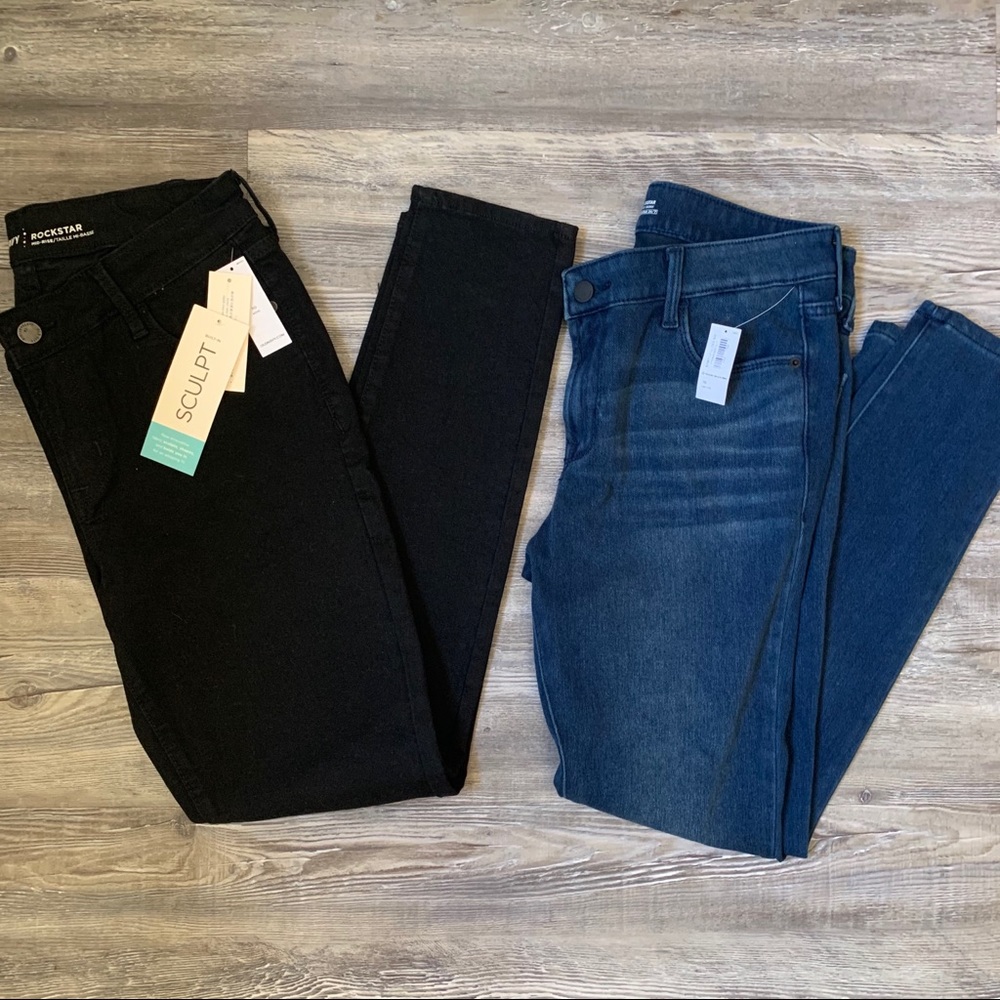Bundle of TWO *NWT* Okd Navy Skinny Jeans